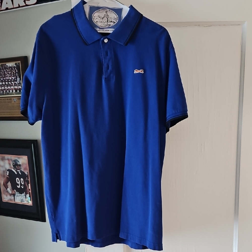 Le Tigre Blue Polo Shirt Classic Design